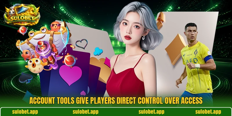 Account tools give players direct control over access