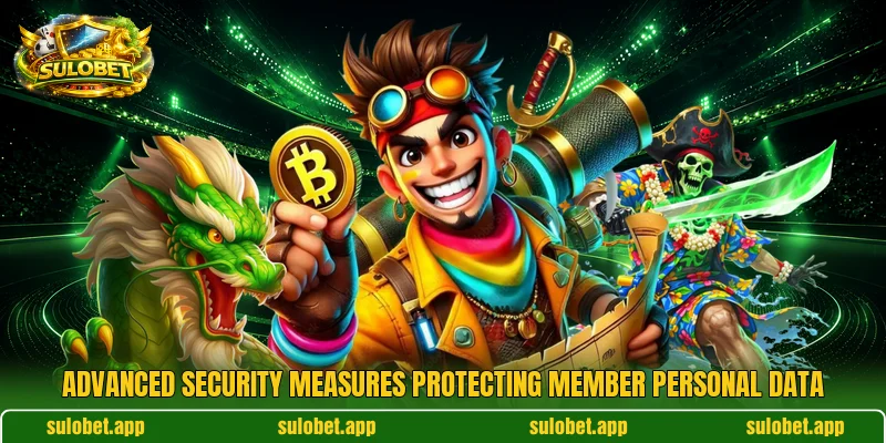 Advanced security measures protecting member personal data