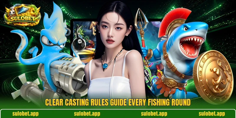 Clear casting rules guide every fishing round Clear casting rules guide every fishing round