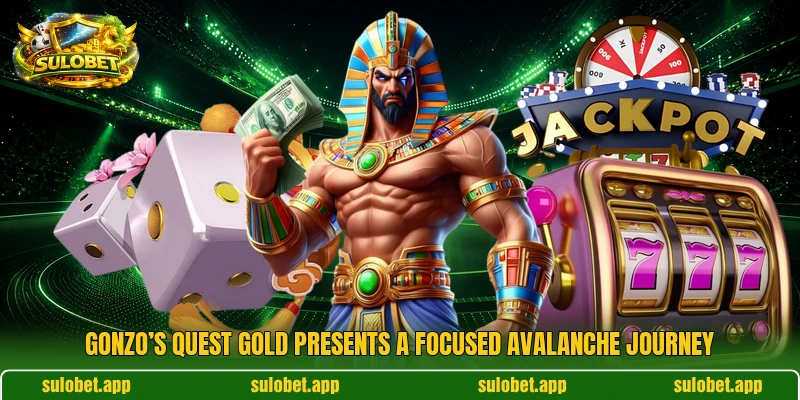 Gonzo’s Quest Gold presents a focused avalanche journey