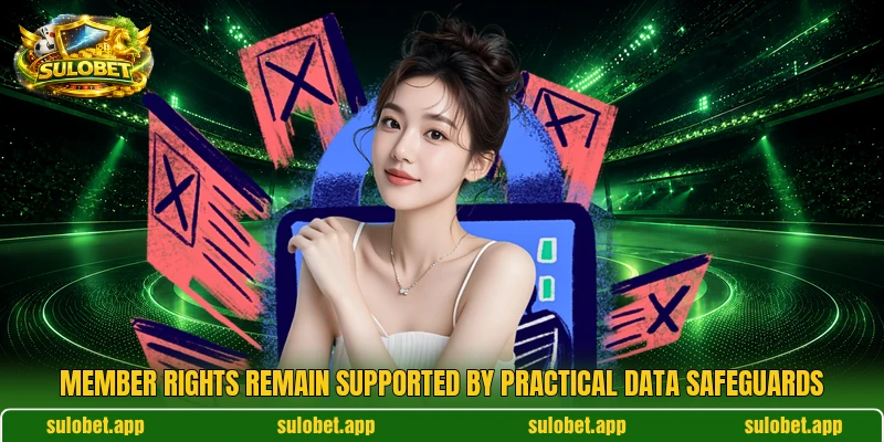 Member rights remain supported by practical data safeguards