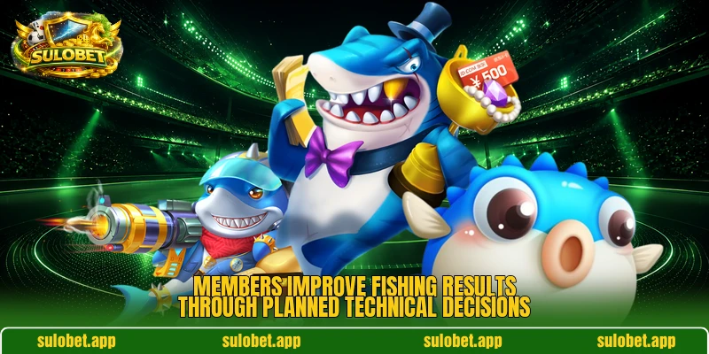 Members improve fishing results through planned technical decisions