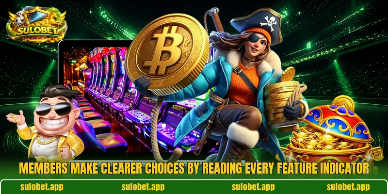 Members make clearer choices by reading every feature indicator
